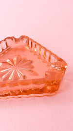 Vintage Depression Glass Ashtray