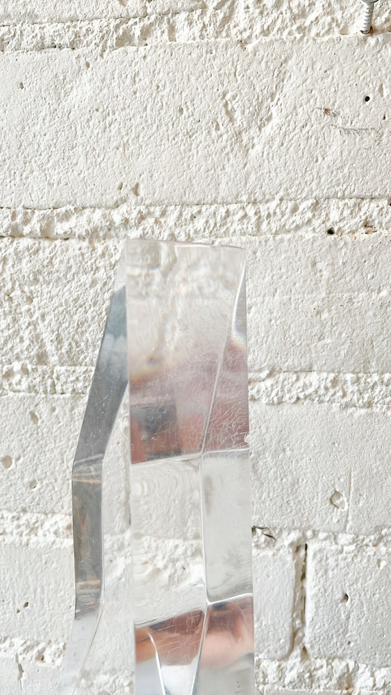 Vintage Lucite Bookends