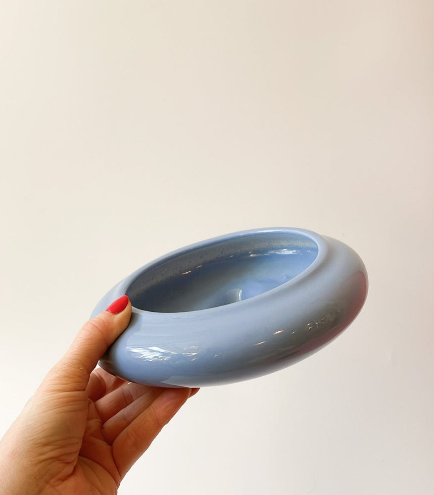 Vintage Ceramic Saucer Planter