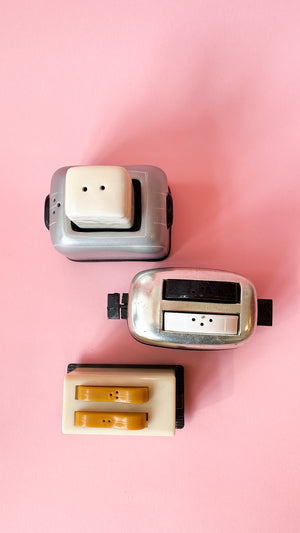 Vintage Toaster Salt & Pepper Shakers