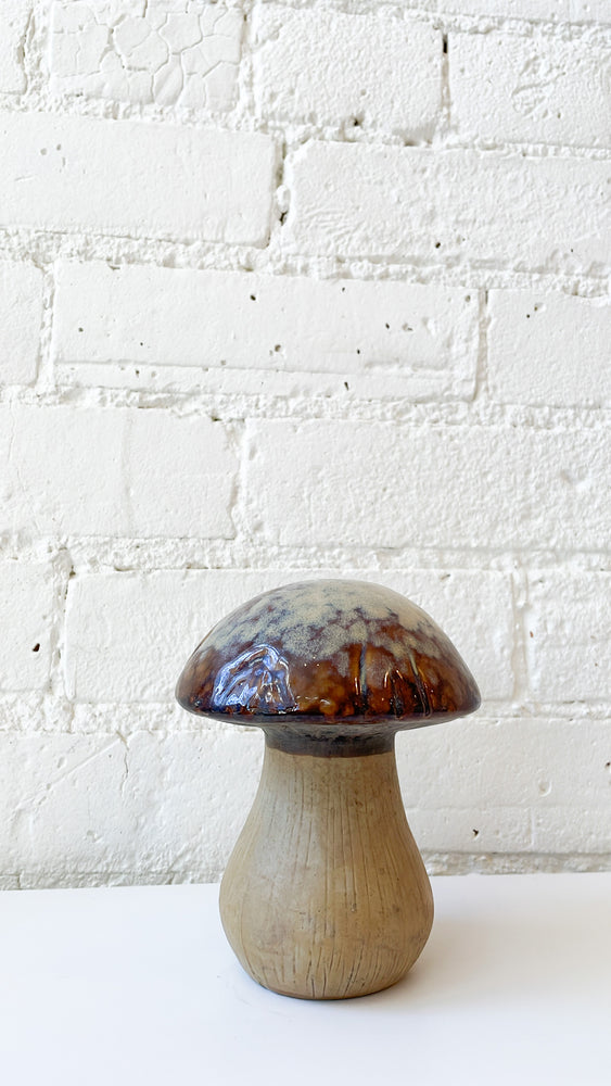 Large Vintage Ceramic Mushroom