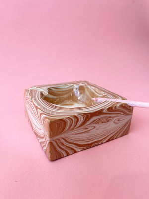 Vintage Nora Fenton Swirl Ashtray