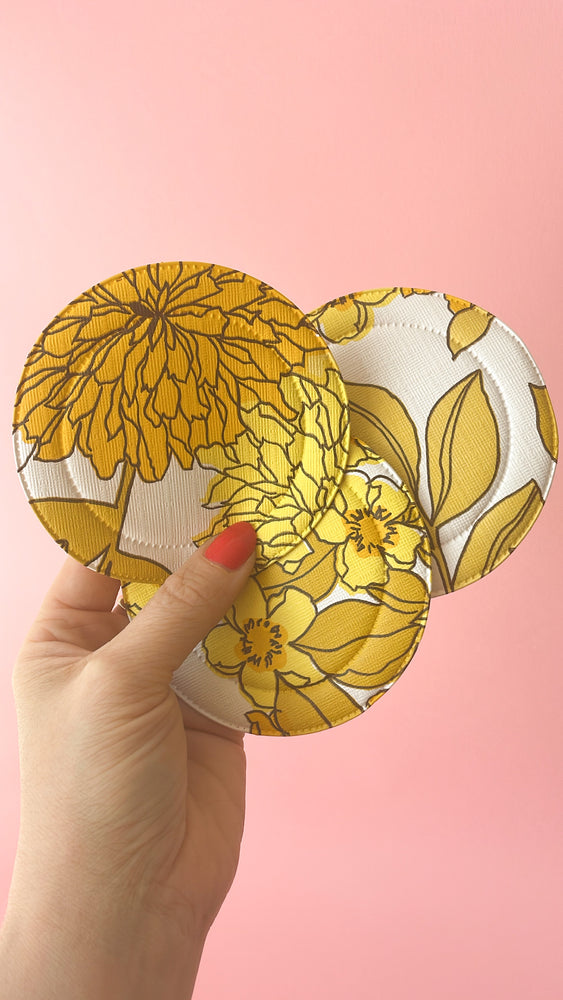 Vintage Flower Coasters