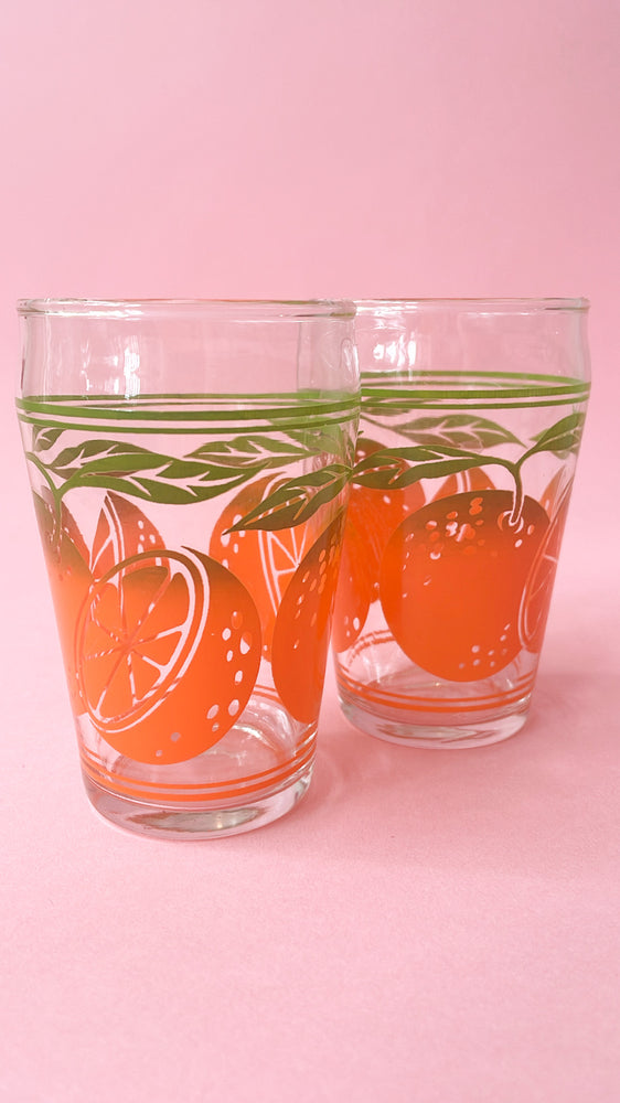 Vintage Juice Glasses