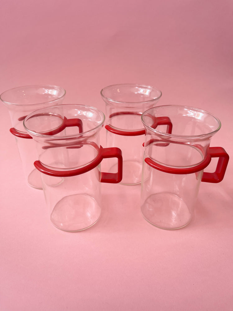 Vintage Bodum Style Coffee Mugs