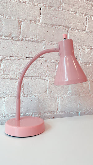 Vintage 80's Pink Desk Lamp