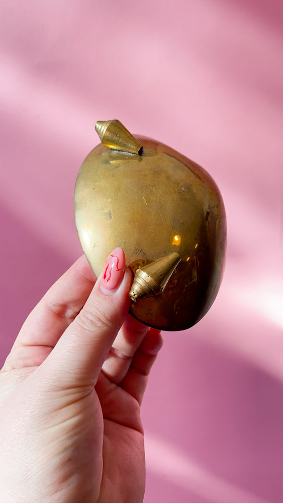 Brass Seashell Ashtray