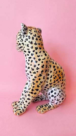 Vintage Ceramic Cheetah