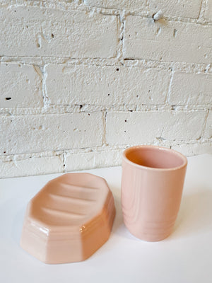 Vintage Ceramic Bathroom Set