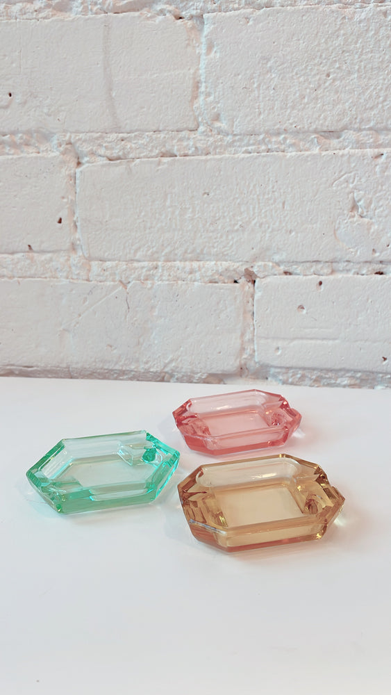 Vintage Glass Ashtray