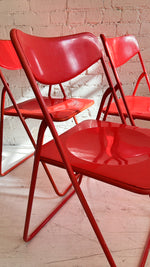 1970's IKEA TED Folding Chairs by Niels Gammelgaard