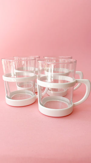 Vintage Bodum Style Coffee Mugs