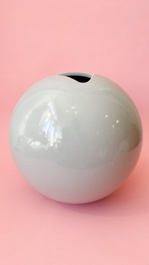 Vintage Ceramic Sphere Vase