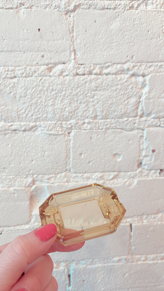 Vintage Glass Ashtray