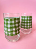 Vintage Gingham Glasses