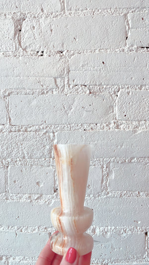Vintage Onyx Bud Vase