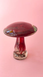 Vintage Art Glass Mushroom