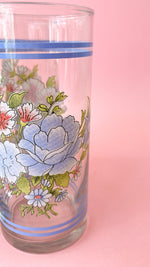 Vintage Floral Glasses