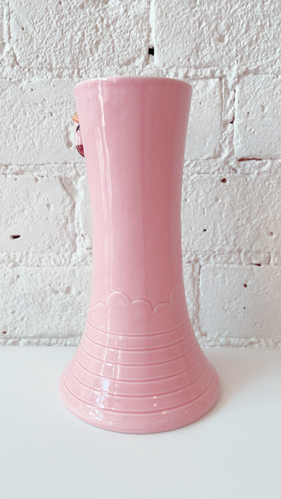 Vintage Flamingo Vase
