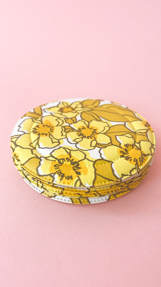 Vintage Flower Coasters