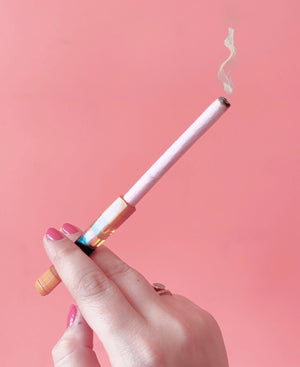 Vintage Lucite Cigarette Holder