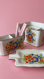 Vintage Ceramic Ashtrays and Cigarette Holder