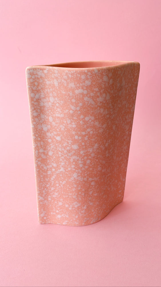 Vintage Ceramic Speckled Vase