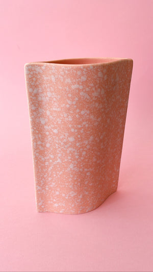 Vintage Ceramic Speckled Vase