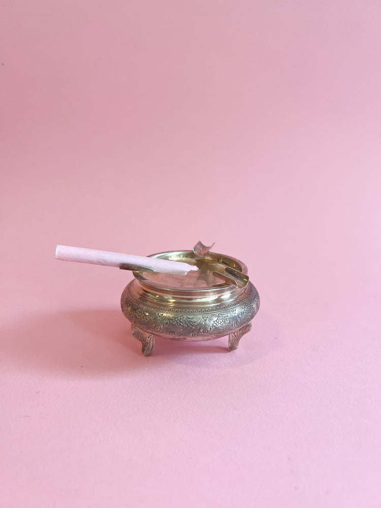 Vintage Silver Plated Ashtray