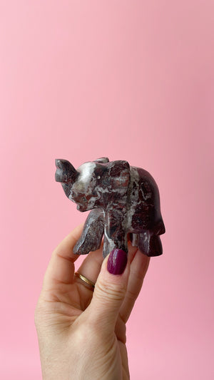 Vintage Marble Elephant