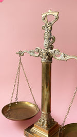 Vintage Brass Scale