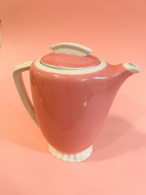 Vintage Pink Teapot