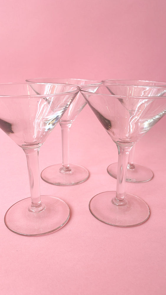 Vintage Libbey Martini Glasses