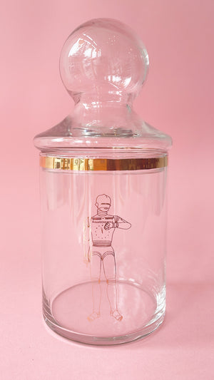 Vintage Robot Stash Jar