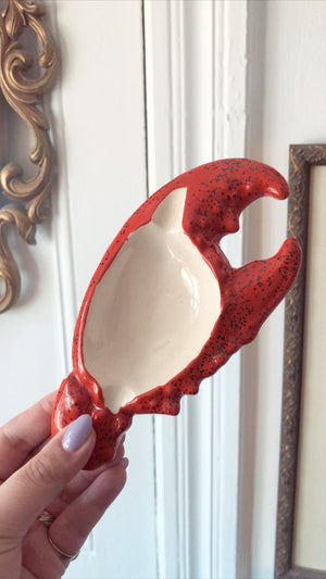Vintage Lobster Claw Ashtray