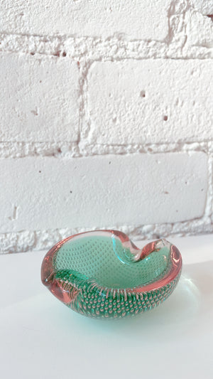 Vintage Glass Ashtray