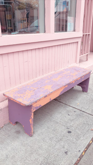 Antique Farmhouse Bench