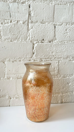 Vintage Iridescent Vase