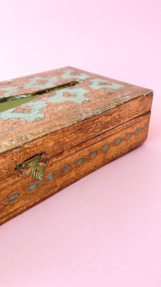 Vintage Florentine Tissue Box