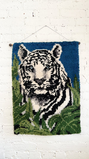 Vintage Tiger Wall Hanging