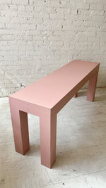 Vintage 1980s Laminate Console