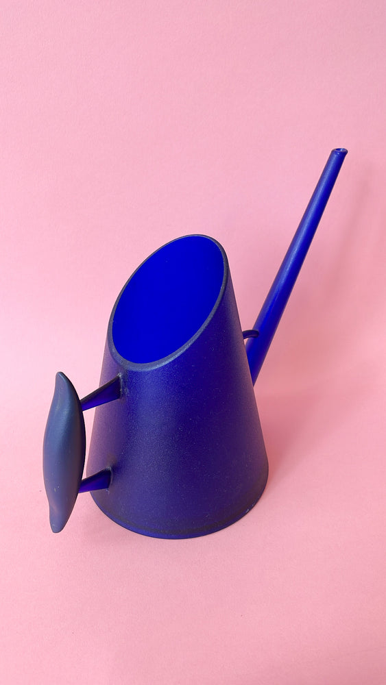 Vintage Ikea Cobalt Watering Can