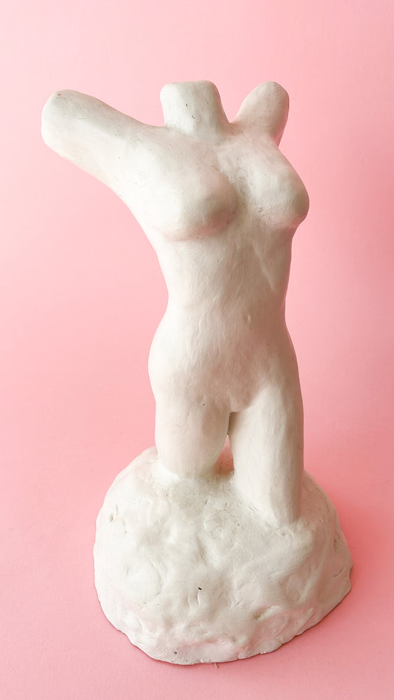 Vintage Pottery Nude Lady