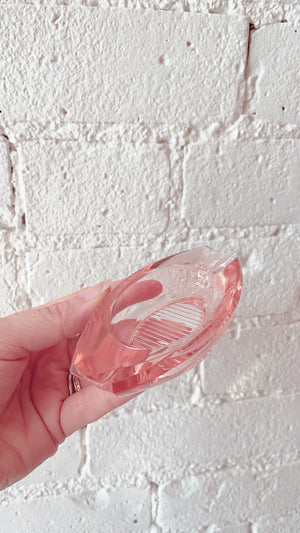 Vintage Depression Glass Ashtray