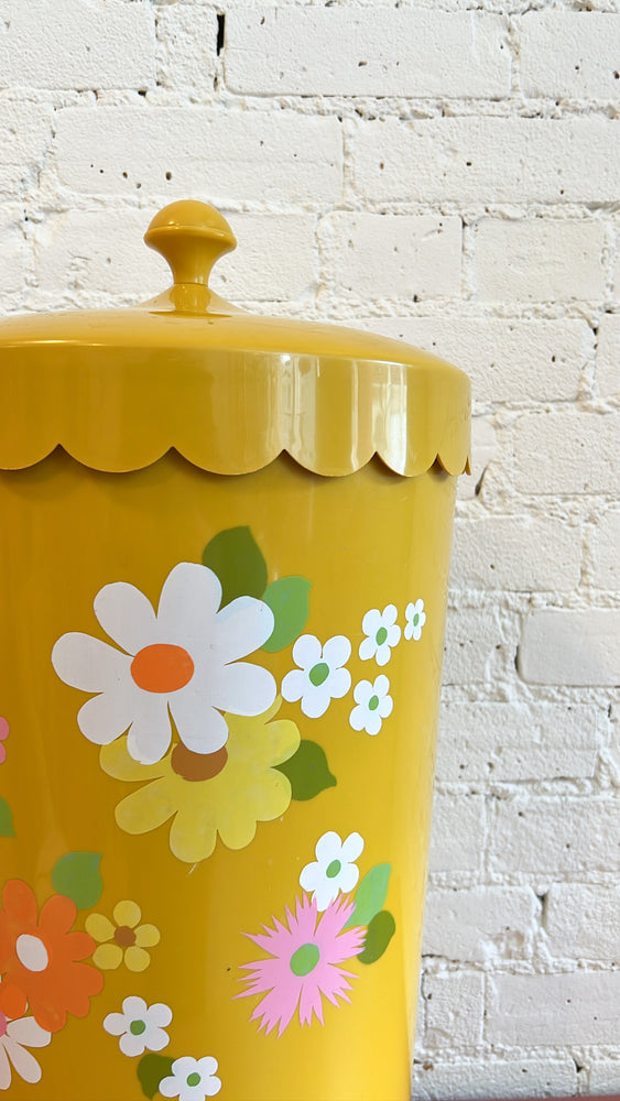Vintage Floral Laundry Hamper